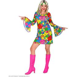 Hippie Kostuum | Flora Bora Seventies Hippie | Vrouw | XXL | Carnaval kostuum | Verkleedkleding